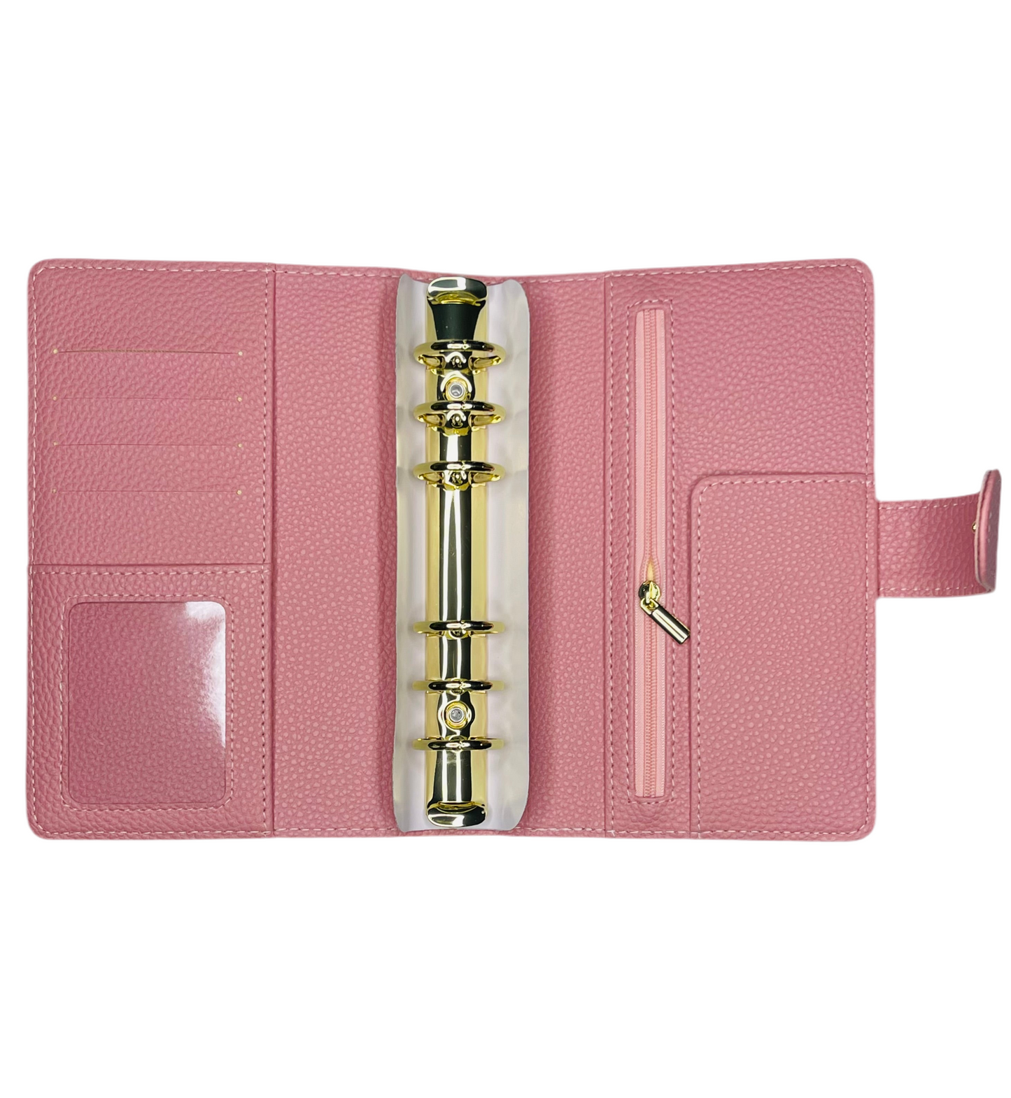 A6 Pink Pebble Binder