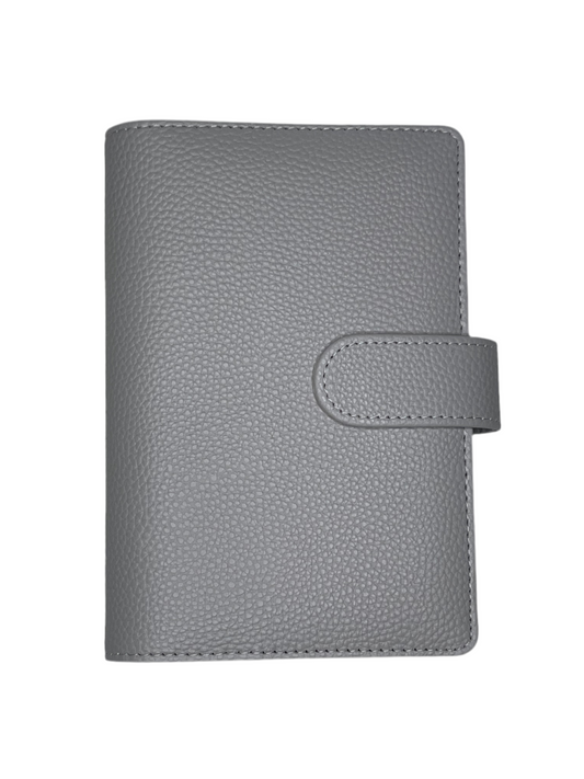 A6 Light Gray Pebble Binder