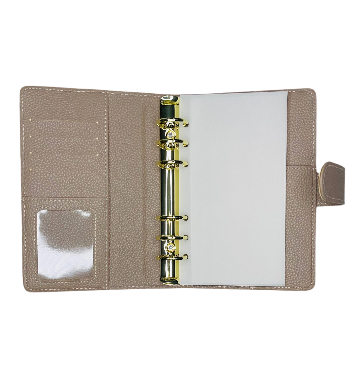 A6 Pebble Taupe Binder