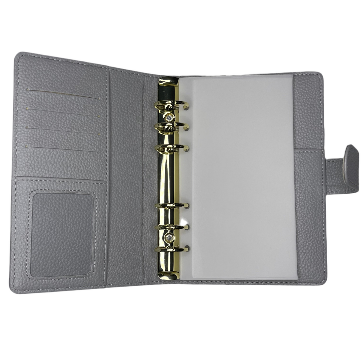 A6 Charcoal Pebble Binder
