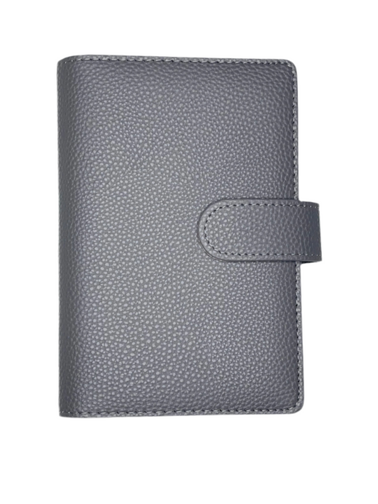 A6 Charcoal Pebble Binder