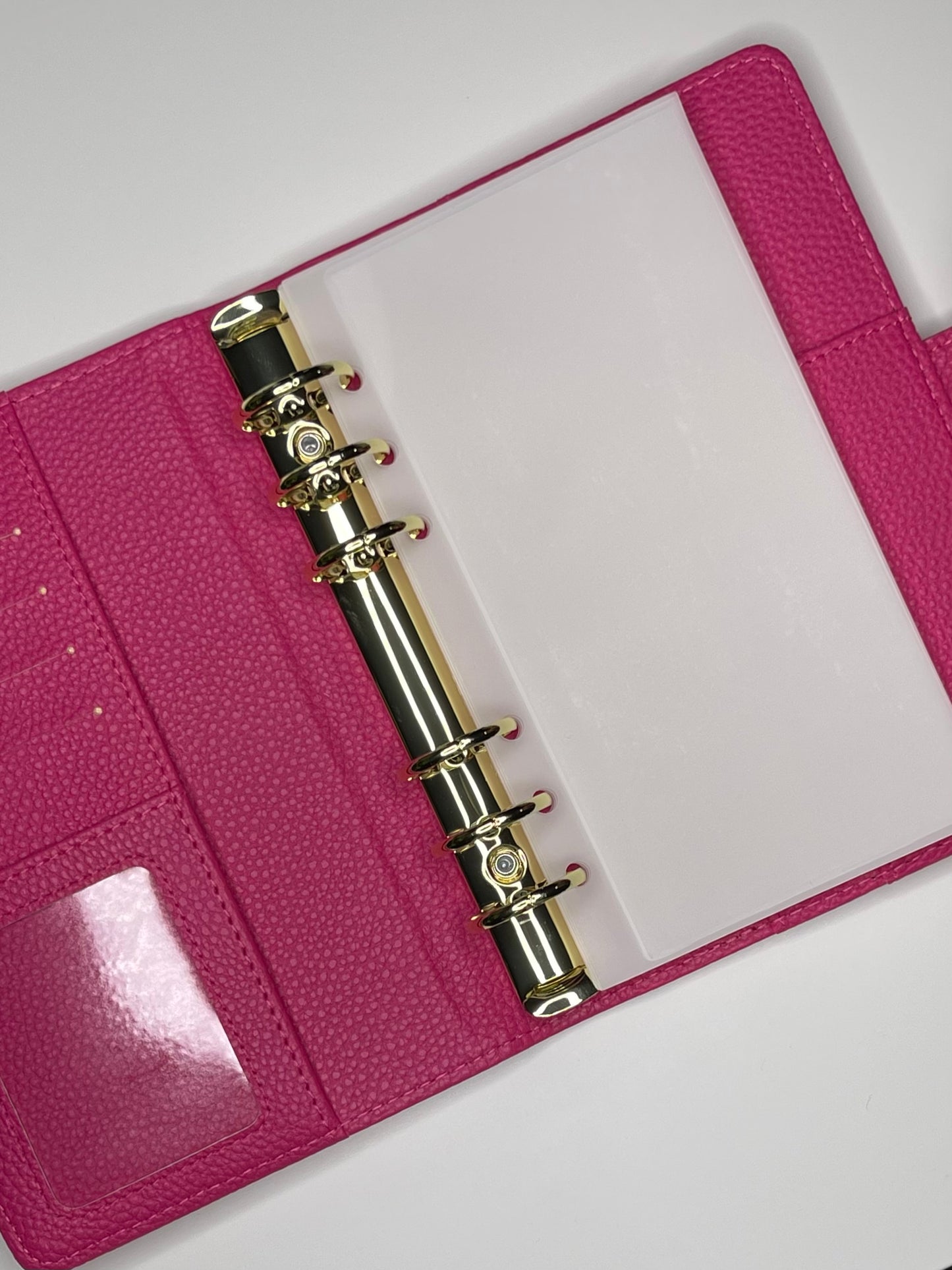 A6 Deep Pink- Light Magenta Binder
