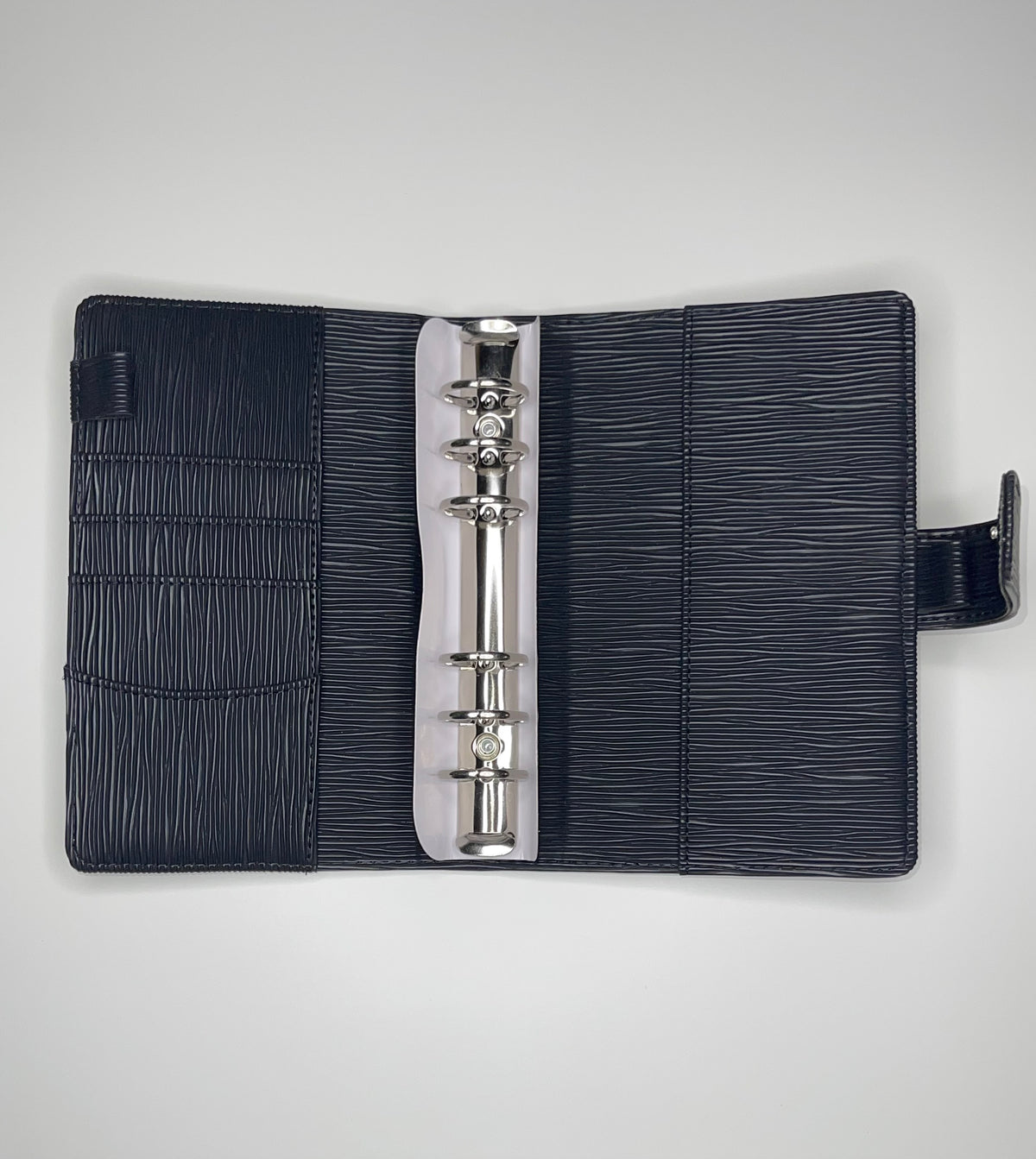 A6 Black Saffiano Binder