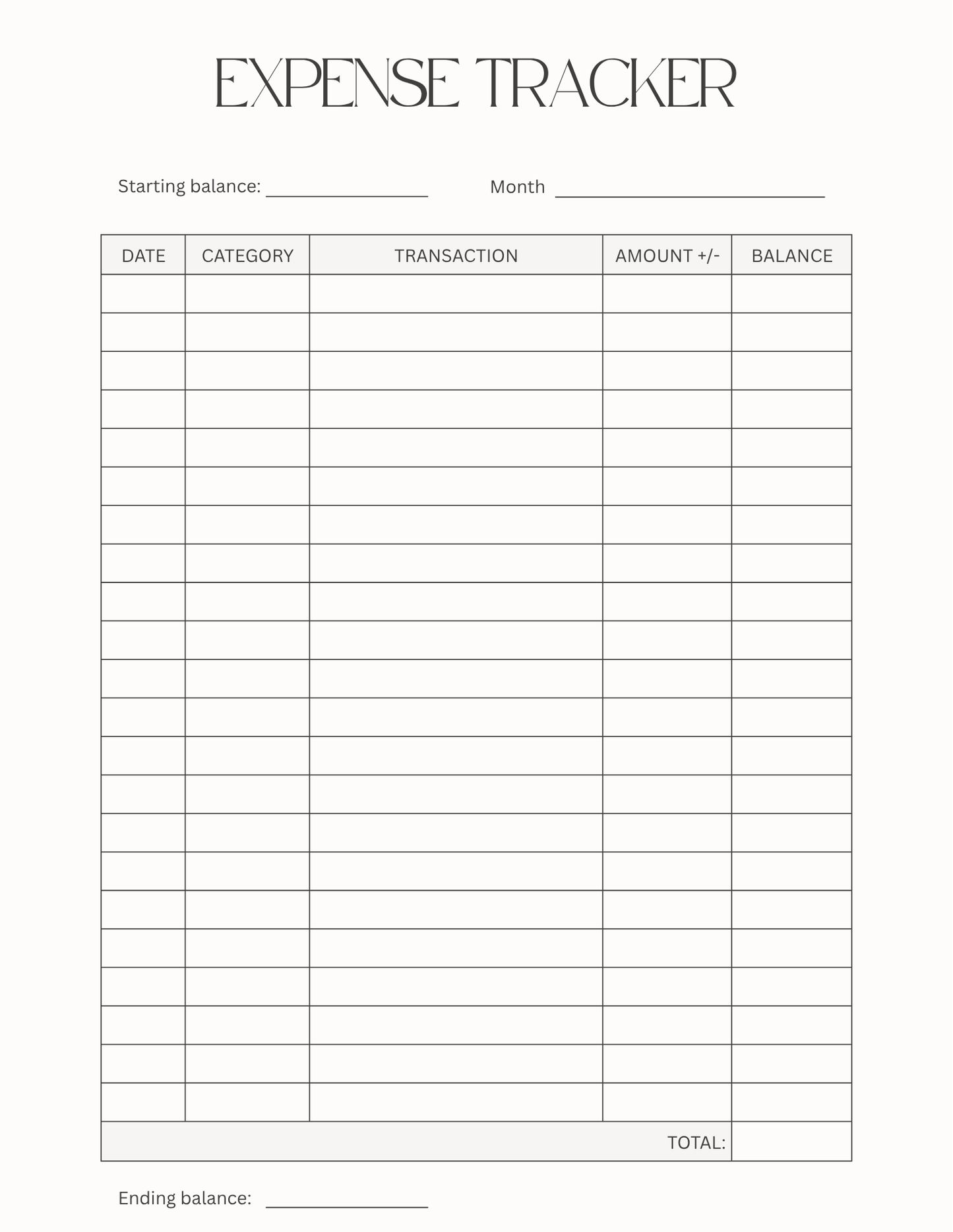 BP Expense Tracker