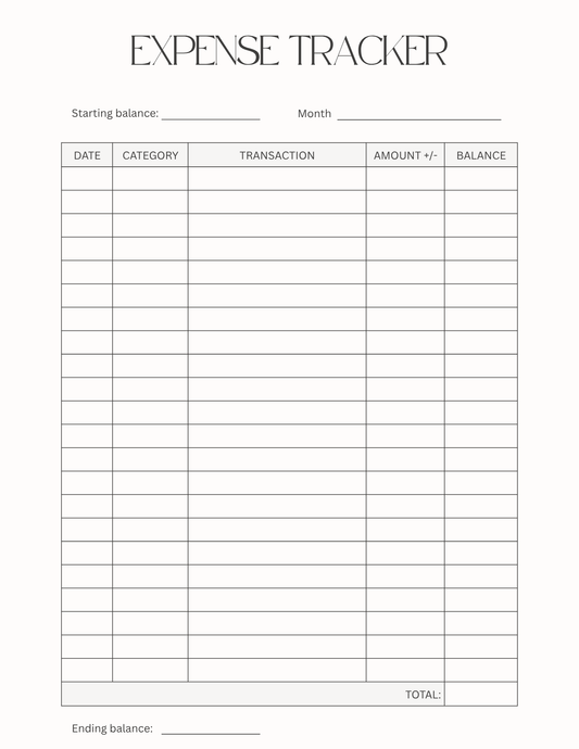 BP Expense Tracker
