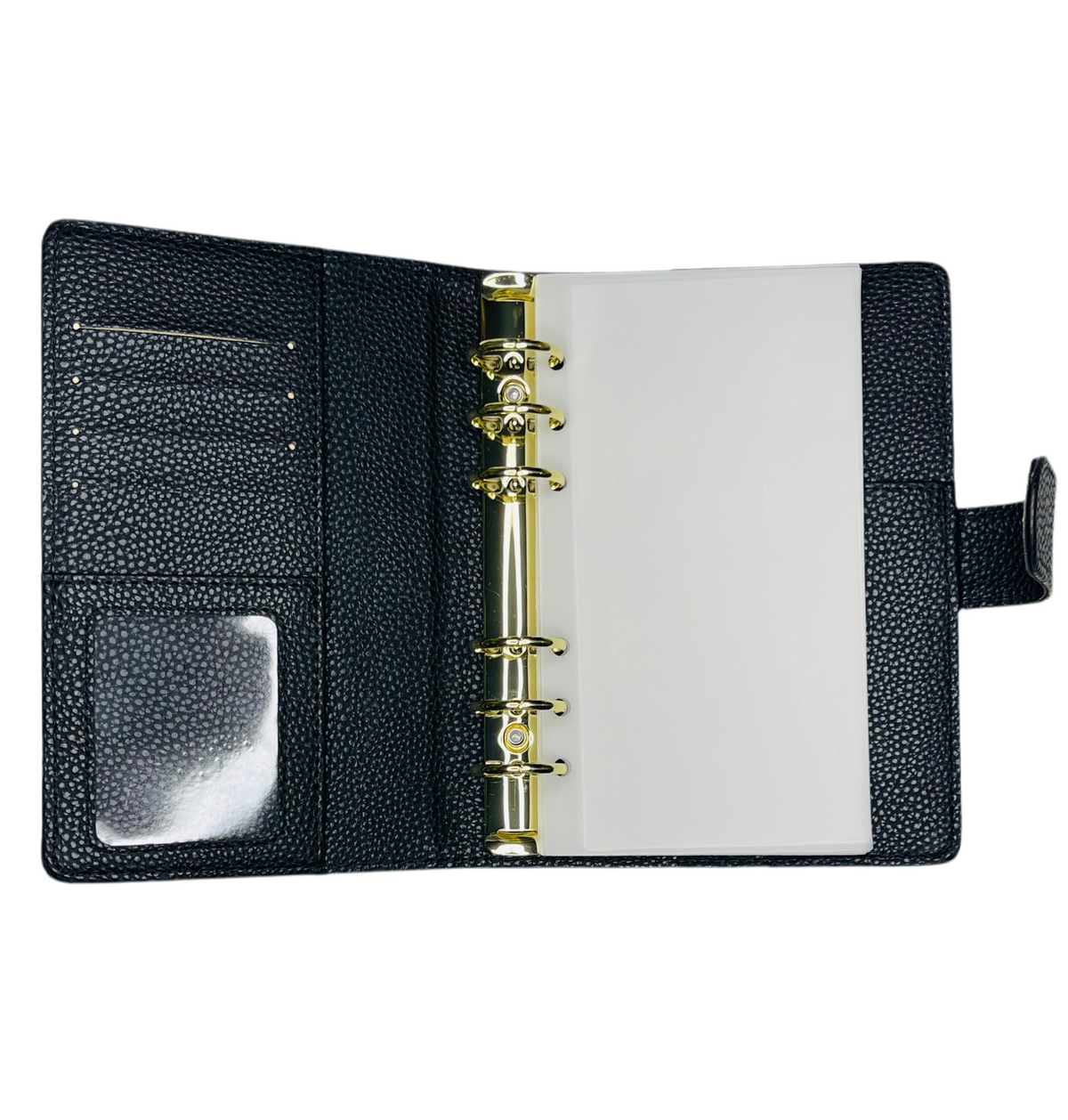 A6 Black Pebble Binder