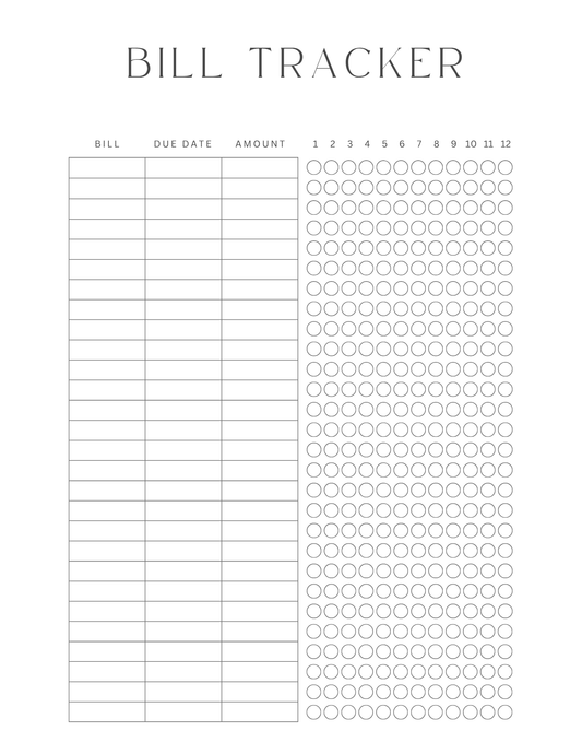 BP Bill Tracker